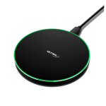 BASE DE CARGA INALAMBRICA 15W NETMAK NEGRA
